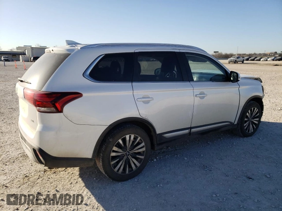 2020 Mitsubishi Outlander SE z VIN JA4AD3A38LZ021238, wystawiony jako Copart lot #48389905 z przebiegiem 162 038 mil mil oraz Szkoda całkowita • Salvage title. Historia ofert i sprzedaży dostępna na DreamBid. Obrazek 3.