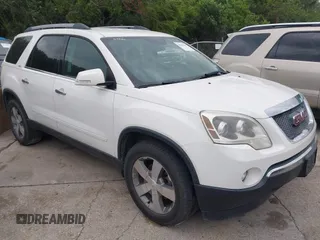 2012 GMC Acadia SLT1 z VIN 1GKKRRED3CJ381618, wystawiony jako IAAI lot #42467091 z przebiegiem 168 429 mil mil oraz . Historia ofert i sprzedaży dostępna na DreamBid. Obrazek 1.