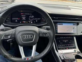 2020 Audi SQ8 z VIN WA1CWAF16LD026854, wystawiony jako Copart lot #57771555 z przebiegiem 115 543 mil mil oraz Tytuł czysty. Historia ofert i sprzedaży dostępna na DreamBid. Obrazek 7.