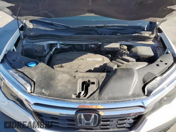 2019 Honda Ridgeline RTL-E with VIN 5FPYK3F7XKB002241, listed as a Copart auction lot 53804835 with 61,880 mi miles and Salvage title. Bid and sale history available at DreamBid. Image 12.