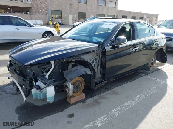 2015 Infiniti Q50 Premium with VIN JN1BV7AP5FM332793, listed as a IAAI auction lot 41840531 with NaN miles. Bid and sale history available at carsss.com. Image 18.