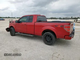 2010 Ford F-150 XL with VIN 1FTFX1CV9AKB84802, listed as a Copart auction lot 56970445 with 220,404 mi miles and Salvage title. Bid and sale history available at DreamBid. Image 2.