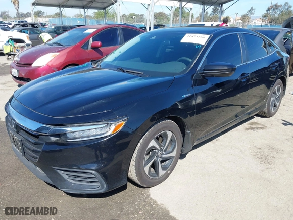 2022 Honda Insight EX with VIN 19XZE4F55NE009598, listed as a IAAI auction lot 41871566 with 82,758 mi miles. Bid and sale history available at carsss.com. Image 17.