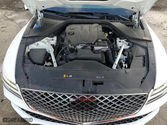2023 Genesis G80 2.5T with VIN KMTGB4SC7PU152983, listed as a Copart auction lot 68961214 with 15,894 mi miles and Salvage Title. Bid and sale history available at carsss.com. Image 12.