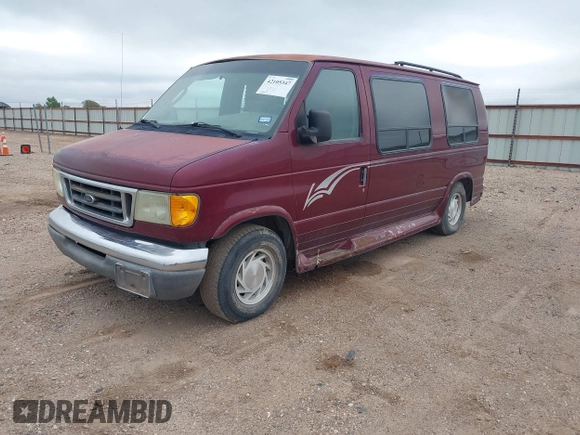 2003 Ford Econoline Cargo Recreational with VIN 1FDRE14W13HA62232, listed as a IAAI auction lot 42105347 with 222,451 mi miles and . Bid and sale history available at DreamBid. Image 2.