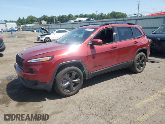 2017 Jeep Cherokee High Altitude with VIN 1C4PJMDS8HW504500, listed as a Copart auction lot 62302245 with 83,755 mi miles and Salvage title. Bid and sale history available at DreamBid. Image 1.
