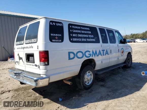2014 Ford Econoline Passenger XL z VIN 1FBSS3BL8EDA99831, wystawiony jako Copart lot #45062605 z przebiegiem 121 006 mil mil oraz Szkoda całkowita • Salvage title. Historia ofert i sprzedaży dostępna na DreamBid. Obrazek 3.