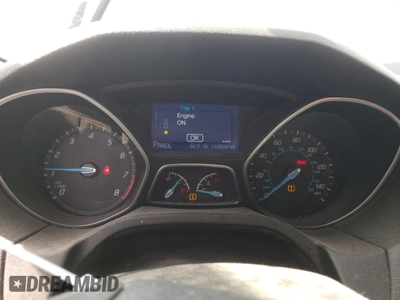 2013 Ford Focus SE with VIN 1FADP3F27DL279433, listed as a Copart auction lot 47407065 with 178,889 mi miles and Salvage title. Bid and sale history available at DreamBid. Image 9.