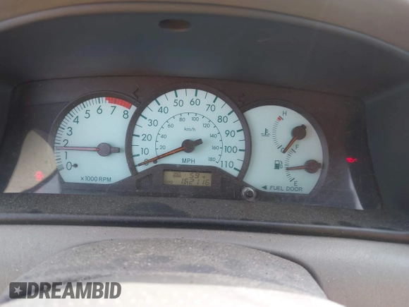 2004 Toyota Corolla CE with VIN JTDBR38E042034109, listed as a IAAI auction lot 42054614 with 162,116 mi miles. Bid and sale history available at carsss.com. Image 7.