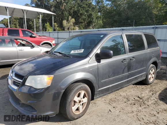 2012 Dodge Grand Caravan SXT with VIN 2C4RDGCG4CR179067, listed as a Copart auction lot 78976394 with 126,714 mi miles and Non Repairable. Bid and sale history available at DreamBid. Image 1.