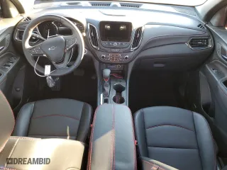2023 Chevrolet Equinox RS with VIN 3GNAXMEGXPL226693, listed as a Copart auction lot 87454394 with 4,896 mi miles and Salvage Title. Bid and sale history available at carsss.com. Image 8.