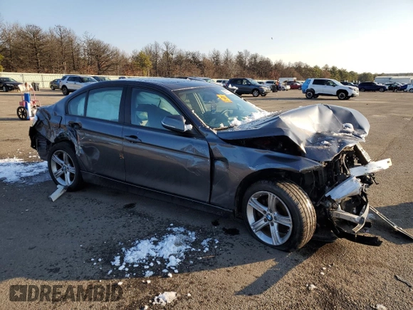 2015 BMW 3 Series 320i xDrive with VIN WBA3C3C50FP663613, listed as a Copart auction lot 65309245 with Not provided miles and Non repairable. Bid and sale history available at DreamBid. Image 4.