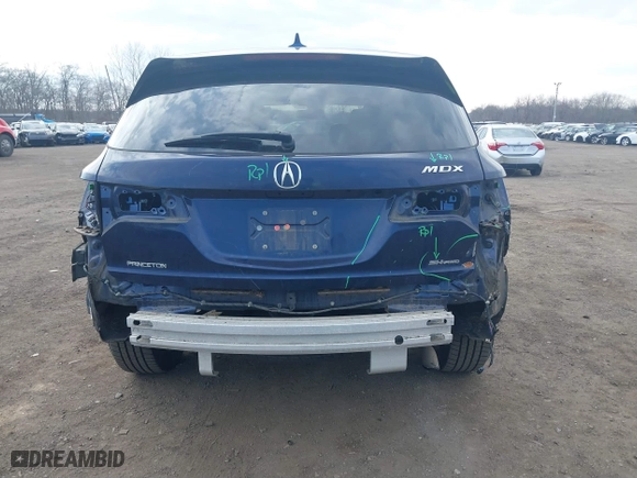 2014 Acura MDX Tech Pkg with VIN 5FRYD4H43EB021602, listed as a IAAI auction lot 41705215 with 140,767 mi miles. Bid and sale history available at carsss.com. Image 17.