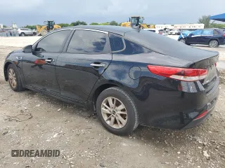2016 Kia Optima LX with VIN 5XXGT4L39GG103963, listed as a Copart auction lot 63523365 with Not provided miles and Salvage title. Bid and sale history available at DreamBid. Image 2.