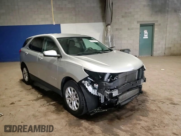 2018 Chevrolet Equinox LT with VIN 3GNAXJEV3JS571574, listed as a Copart auction lot 52391945 with 98,693 mi miles and Salvage Title. Bid and sale history available at carsss.com. Image 15.
