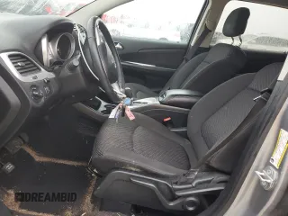 2017 Dodge Journey SXT with VIN 3C4PDCBB0HT545567, listed as a Copart auction lot 57766105 with 56,569 mi miles and Salvage title. Bid and sale history available at DreamBid. Image 7.