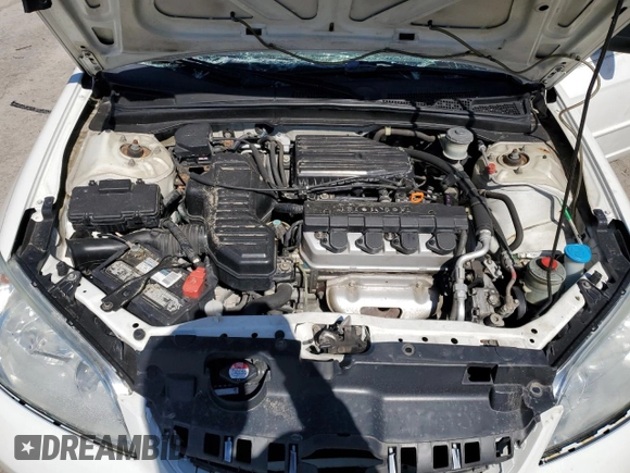 2004 Honda Civic LX with VIN 2HGES16514H613997, listed as a Copart auction lot 50760215 with 32,398 mi miles and Salvage Title. Bid and sale history available at DreamBid. Image 11.