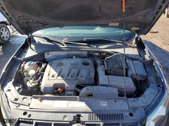 2013 Volkswagen Passat TDI SEL Premium with VIN 1VWCN7A34DC090982, listed as a Copart auction lot 47178605 with 163,870 mi miles and Salvage Title. Bid and sale history available at carsss.com. Image 11.
