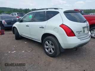 2007 Nissan Murano SE with VIN JN8AZ08W67W630135, listed as a IAAI auction lot 42409844 with Not provided miles and . Bid and sale history available at DreamBid. Image 3.