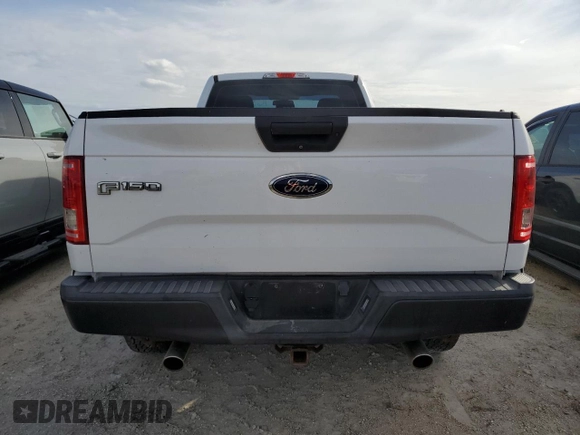 2016 Ford F-150 XL with VIN 1FTNF1EG1GKF41024, listed as a Copart auction lot 76582934 with 74,518 mi miles and Salvage title. Bid and sale history available at DreamBid. Image 6.