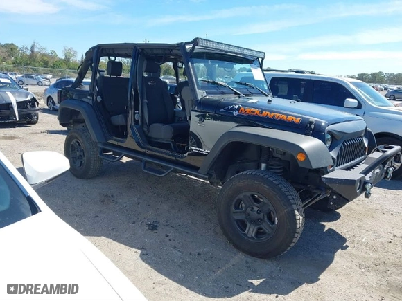 2010 Jeep Wrangler Unlimited Sport with VIN 1J4BA3H19AL229369, listed as a IAAI auction lot 41699172 with 125,021 mi miles. Bid and sale history available at carsss.com. Image 1.
