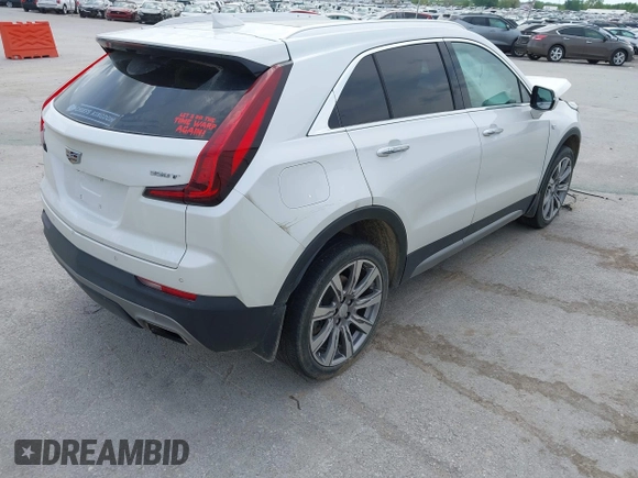 2022 Cadillac XT4 FWD Premium Luxury with VIN 1GYFZCR44NF144494, listed as a IAAI auction lot 42072181 with 41,891 mi miles and . Bid and sale history available at DreamBid. Image 4.