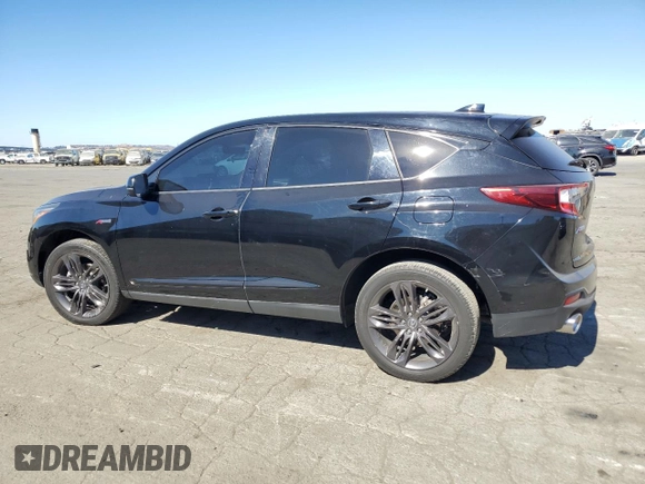 2020 Acura RDX w/A-Spec Pkg with VIN 5J8TC1H67LL000651, listed as a Copart auction lot 75904824 with 53,986 mi miles and Clean title. Bid and sale history available at DreamBid. Image 2.