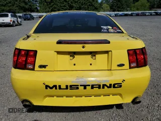 2002 Ford Mustang GT Deluxe with VIN 1FAFP42X72F136641, listed as a Copart auction lot 59294015 with 189,350 mi miles and Salvage title. Bid and sale history available at DreamBid. Image 6.