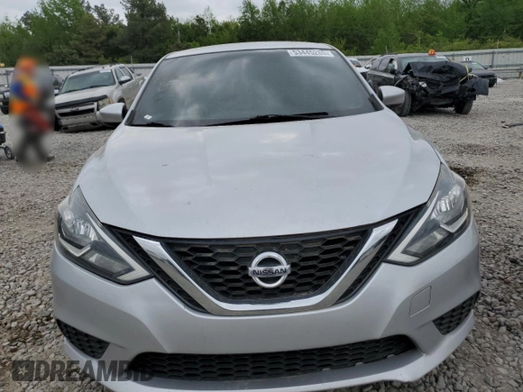 2017 Nissan Sentra SV with VIN 3N1AB7AP6HY217172, listed as a Copart auction lot 53445285 with Not Provided miles and Salvage Title. Bid and sale history available at DreamBid. Image 5.