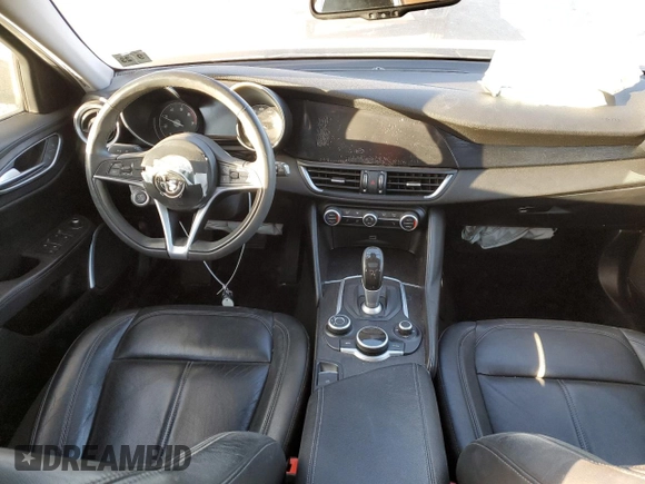 2018 Alfa Romeo Giulia with VIN ZARFAEDN6J7597695, listed as a Copart auction lot 39483903 with 45,318 mi miles. Bid and sale history available at carsss.com. Image 8.