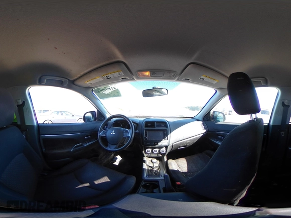 2019 Mitsubishi Outlander Sport ES 2.0 with VIN JA4AR3AU9KU028561, listed as a IAAI auction lot 41890996 with 122,409 mi miles. Bid and sale history available at carsss.com. Image 20.