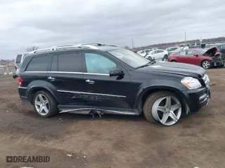 2011 Mercedes-Benz GL-Class GL 550 with VIN 4JGBF8GE2BA655860, listed as a IAAI auction lot 41719085 with 90,814 mi miles. Bid and sale history available at carsss.com. Image 13.