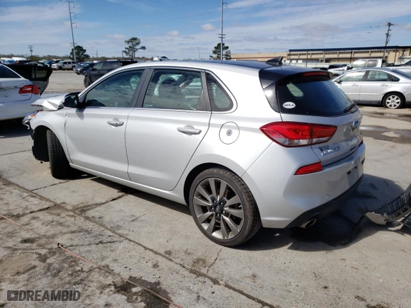 2018 Hyundai Elantra GT Sport with VIN KMHH55LC7JU071581, listed as a Copart auction lot 41821103 with 26,098 mi miles. Bid and sale history available at carsss.com. Image 2.