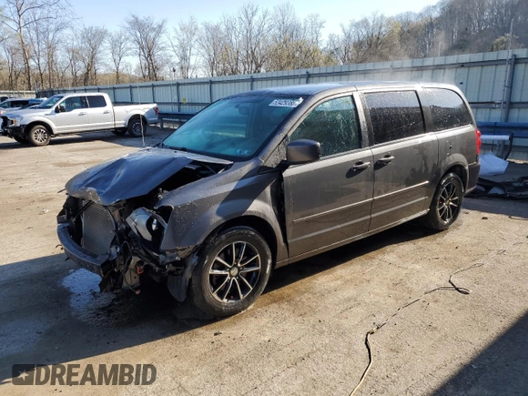 2016 Dodge Grand Caravan R/T with VIN 2C4RDGEG3GR276263, listed as a Copart auction lot 53429385 with 160,387 mi miles and Salvage Title. Bid and sale history available at DreamBid. Image 1.