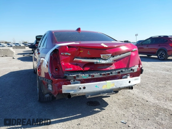 2018 Cadillac CTS Sedan Luxury AWD with VIN 1G6AX5SX0J0141744, listed as a IAAI auction lot 41402270 with 75,620 mi miles. Bid and sale history available at carsss.com. Image 6.