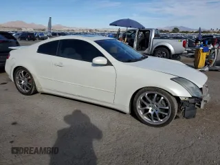 2005 Infiniti G35 with VIN JNKCV54E35M425664, listed as a Copart auction lot 76684664 with 68,256 mi miles and Salvage Title. Bid and sale history available at DreamBid. Image 4.