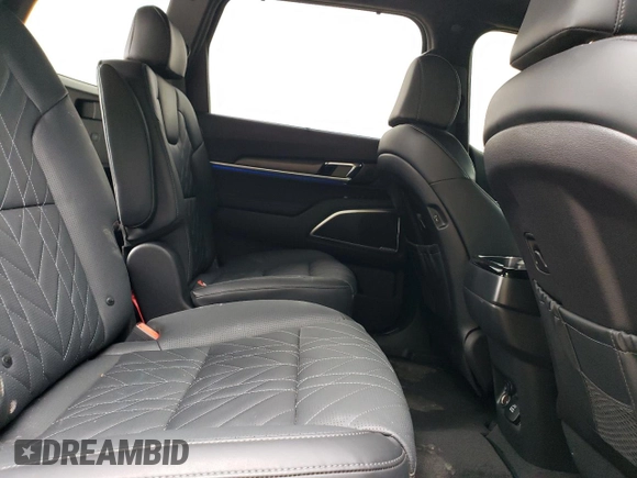 2025 Kia Telluride SX-Prestige X-Line with VIN 5XYP5DGC9SG593927, listed as a Copart auction lot 60435035 with 7,925 mi miles and Salvage title. Bid and sale history available at DreamBid. Image 10.