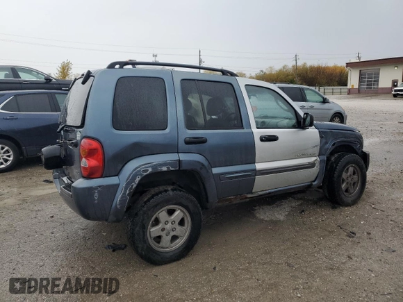 2002 Jeep Liberty Limited with VIN 1J4GK58K12W192468, listed as a Copart auction lot 78475884 with 238,706 mi miles and Clean title. Bid and sale history available at DreamBid. Image 3.