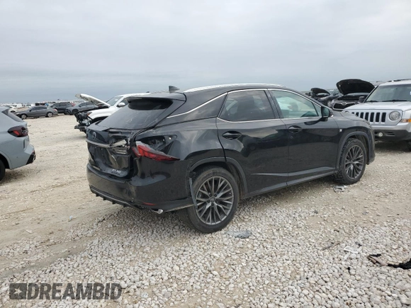 2020 Lexus RX with VIN 2T2YZMDA3LC245349, listed as a Copart auction lot 51268165 with 64,704 mi miles and Salvage Title. Bid and sale history available at carsss.com. Image 3.