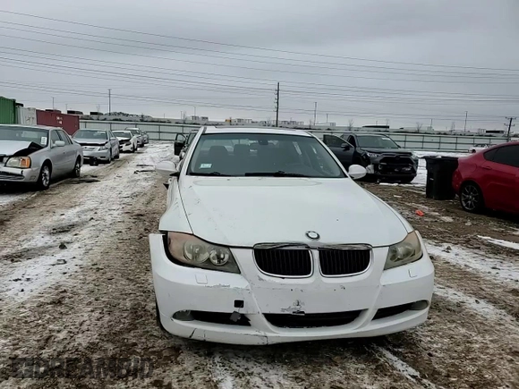 2006 BMW 3 Series 325xi with VIN WBAVD13556KV02729, listed as a Copart auction lot 86075344 with 236,195 mi miles and Salvage Title. Bid and sale history available at carsss.com. Image 10.