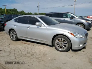 2012 Infiniti M37 with VIN JN1BY1AR3CM396736, listed as a Copart auction lot 60835404 with 197,714 mi miles and Clean Title. Bid and sale history available at carsss.com. Image 4.