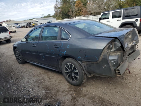 2011 Chevrolet Impala LS Fleet with VIN 2G1WF5EK1B1266613, listed as a Copart auction lot 84100084 with 157,390 mi miles and Salvage Title. Bid and sale history available at DreamBid. Image 2.