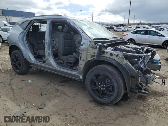 2023 Chevrolet Blazer LT with VIN 3GNKBDRS1PS208641, listed as a Copart auction lot 52605325 with Not provided miles and Non repairable. Bid and sale history available at DreamBid. Image 4.
