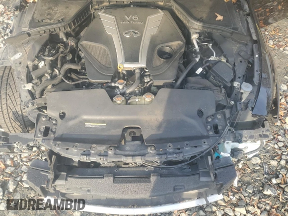 2017 Infiniti Q60 Sport z VIN JN1EV7EK6HM364554, wystawiony jako Copart lot #81057004 z przebiegiem 70 835 mil mil oraz Szkoda całkowita • Salvage title. Historia ofert i sprzedaży dostępna na DreamBid. Obrazek 12.