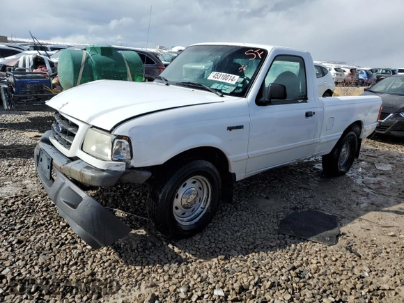 2002 Ford Ranger XL with VIN 1FTYR10D52PB66932, listed as a Copart auction lot 45310014 with 277,790 mi miles and Salvage title. Bid and sale history available at DreamBid. Image 1.
