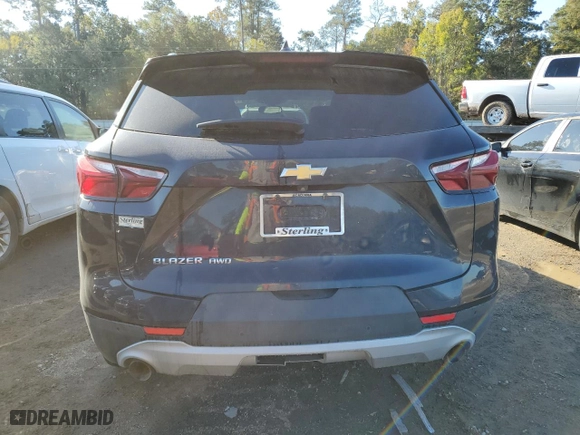 2020 Chevrolet Blazer LT with VIN 3GNKBJR42LS591323, listed as a Copart auction lot 81110304 with 86,737 mi miles and Salvage Title. Bid and sale history available at carsss.com. Image 6.