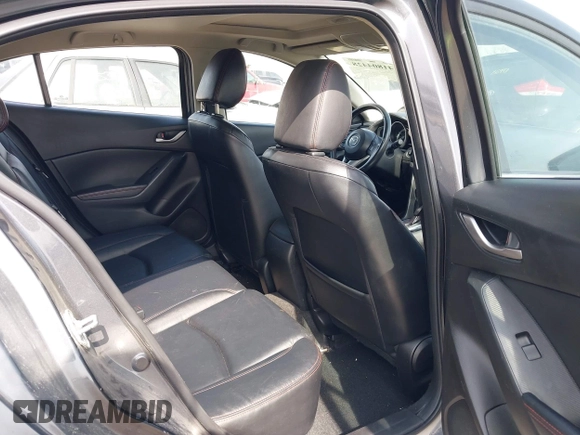 2014 Mazda 3 i Grand Touring with VIN JM1BM1M74E1212699, listed as a IAAI auction lot 41804428 with 195,472 mi miles and . Bid and sale history available at DreamBid. Image 8.