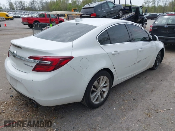 2016 Buick Regal Premium II with VIN 2G4GS5GXXG9186974, listed as a IAAI auction lot 42155934 with 103,077 mi miles and . Bid and sale history available at DreamBid. Image 4.