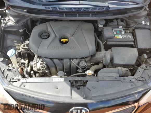 2016 Kia Forte LX with VIN KNAFK4A66G5585093, listed as a Copart auction lot 52929135 with 194,227 mi miles and Salvage Title. Bid and sale history available at carsss.com. Image 13.