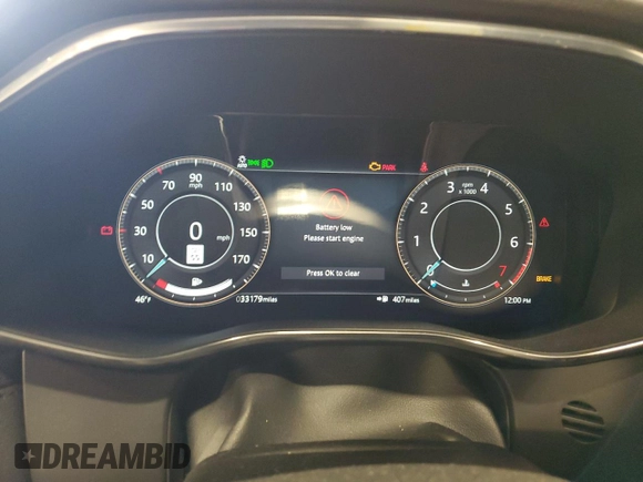 2021 Jaguar F-Pace S с VIN SADCJ2EX6MA671558, выставлен на аукционе Copart как лот 45367085 с пробегом 33 179 миль миль и Списание • Salvage title. История ставок и продаж доступна на DreamBid. Изображение 9.